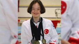 Milli yüzücü İrem Avrupa’dan 5 madalya ile döndü
