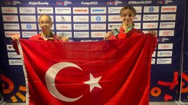 Milli sporcular Tuba Bade ve Ada Dünya 2’ncisi oldu